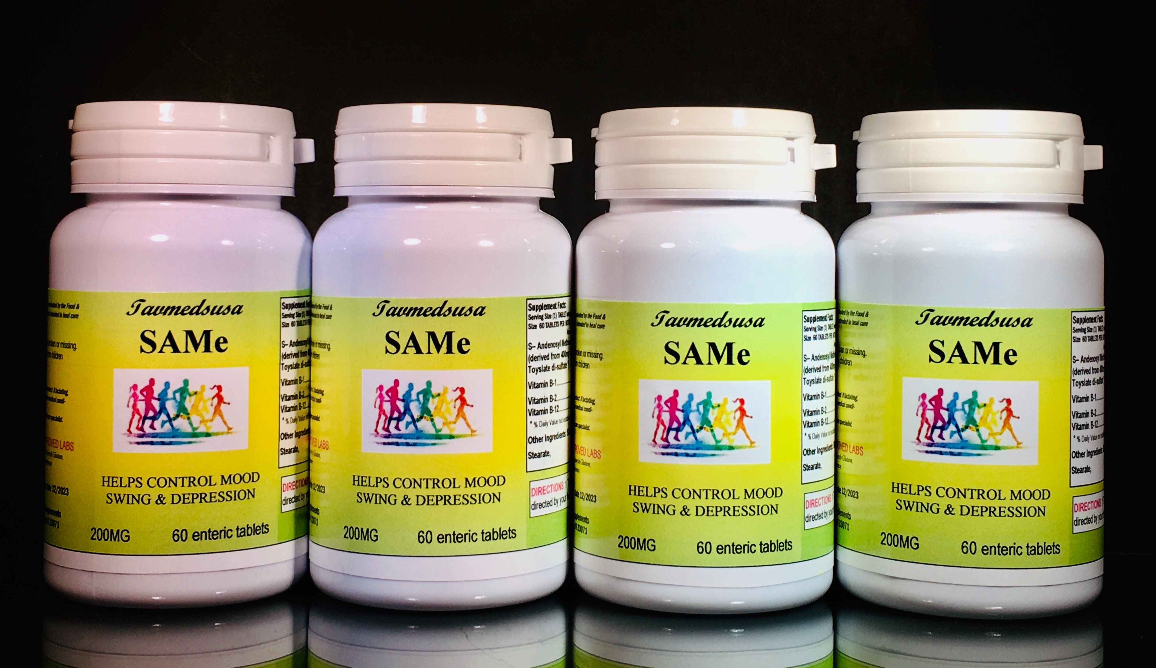 SAM-e 200mg - 240 (4x60) tablets